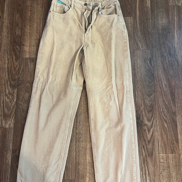 Empyre Tan Corduroy Women Jeans - Picture 1 of 2